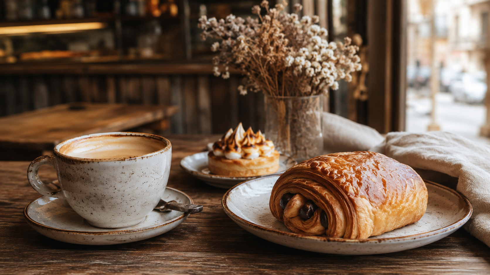 Merendar en Valdemoro con dulce artesano y café